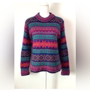 Vintage Karen Scott Pullover Sweater Mohair Blend